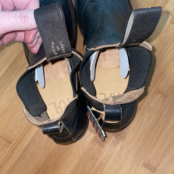 Ralph Lauren Hand Burnished Leather Chelsea Unisex Boots - Picture 9 of 14